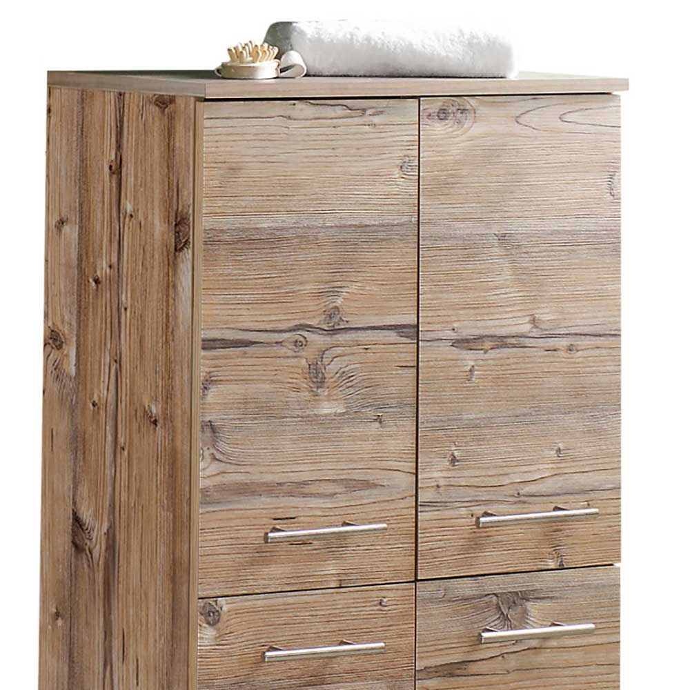 60x117 cm Bad Highboard in Touchwood - Dilvonda