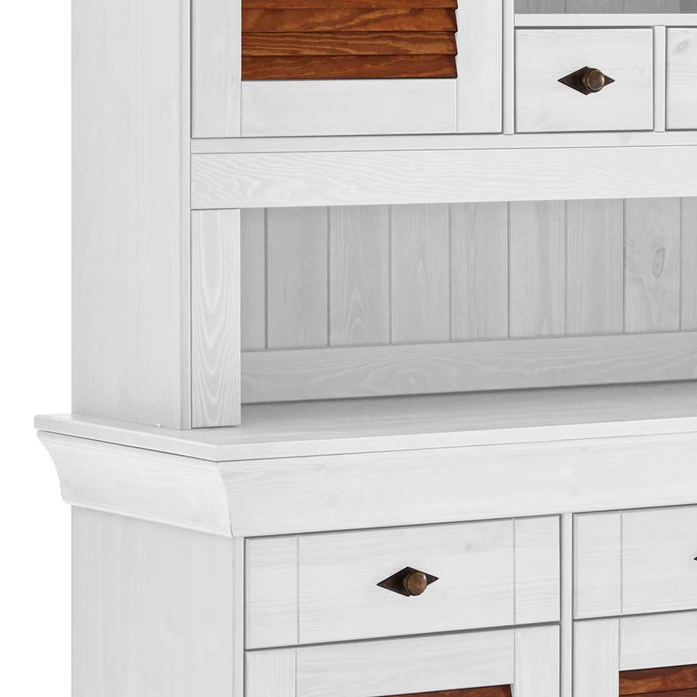 Country Style Buffetschrank zweifarbig - Chako