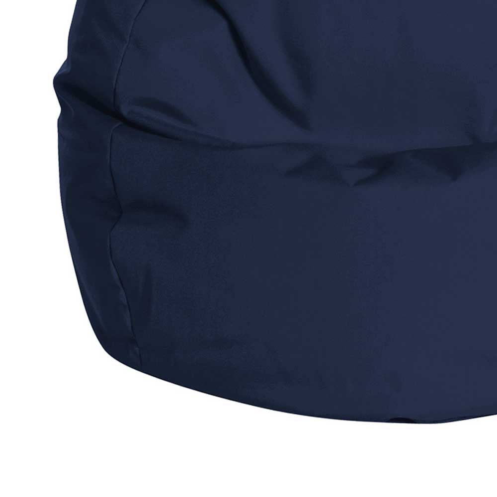 Microfaser Sitzsack Masina in Blau