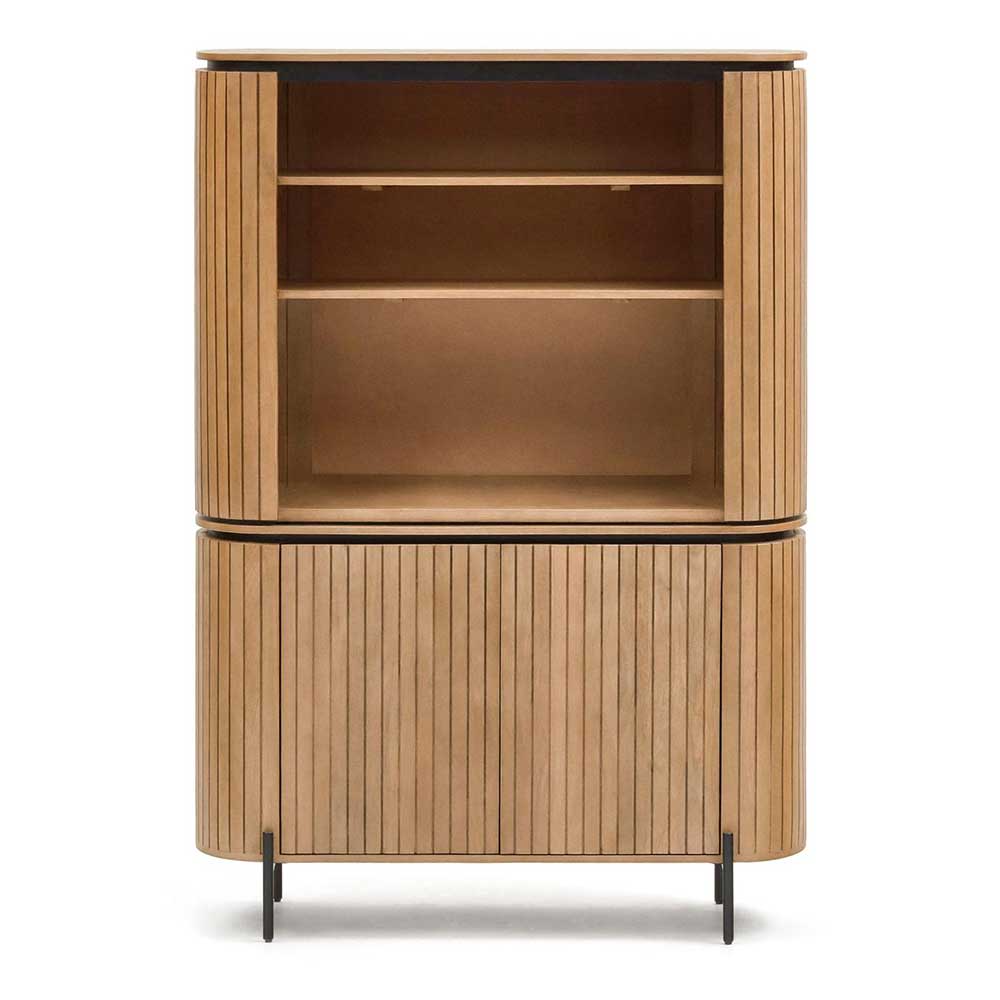 Ovales Highboard 120x170x45 cm - Ilvenda