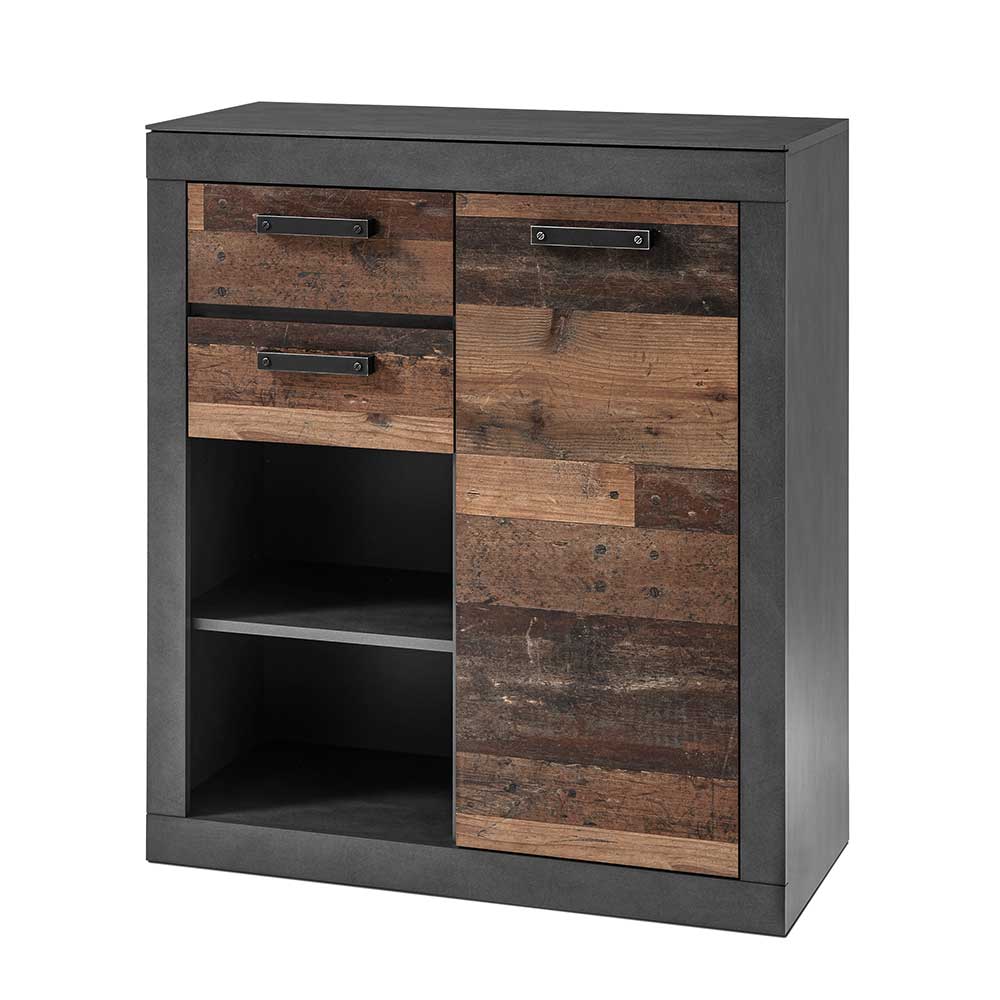 92x104x40 Highboard mit 2 Fächern - Timuras