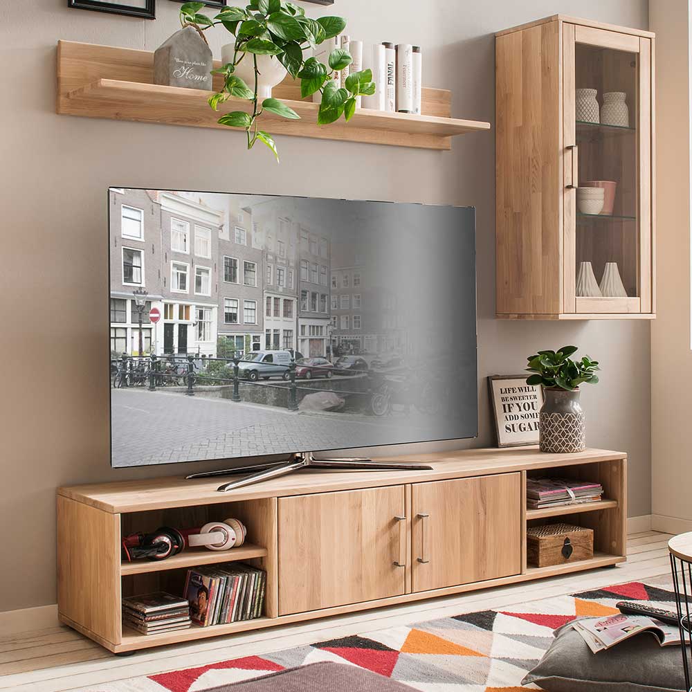 Massives TV Board aus Eichenholz - Dulciana