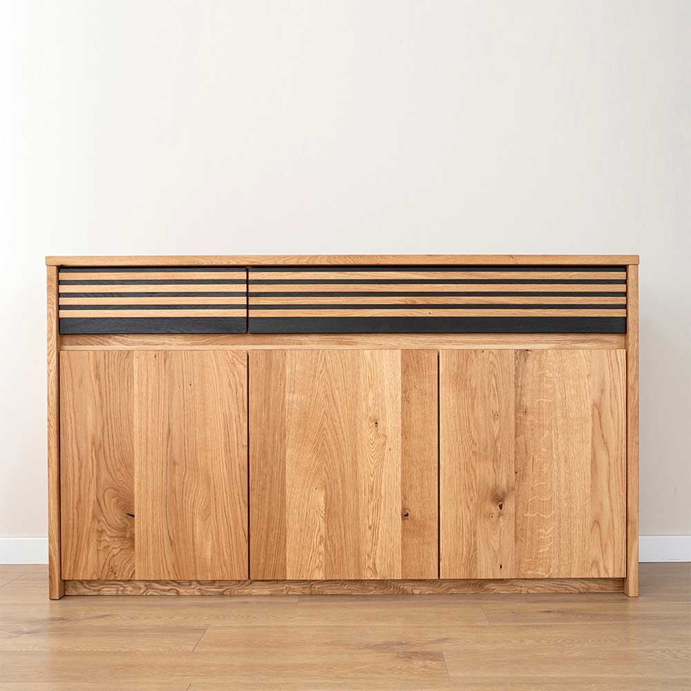 150x88x42 Massivholz Sideboard aus Eiche - Agusto