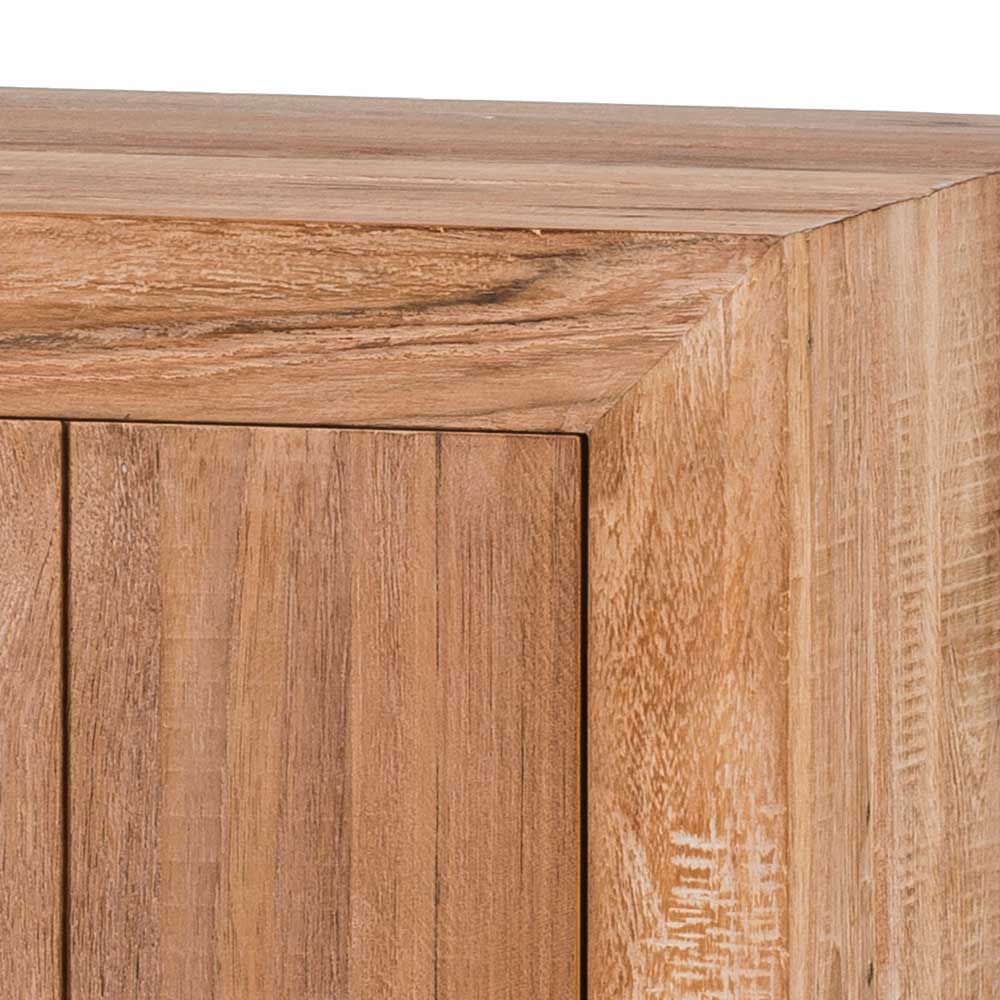 3-türiges Sideboard aus Teak Massivholz - Myons