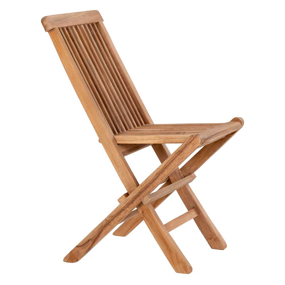 Teak Kinderstühle mit 33 cm Sitzhöhe - Almente (2er Set)