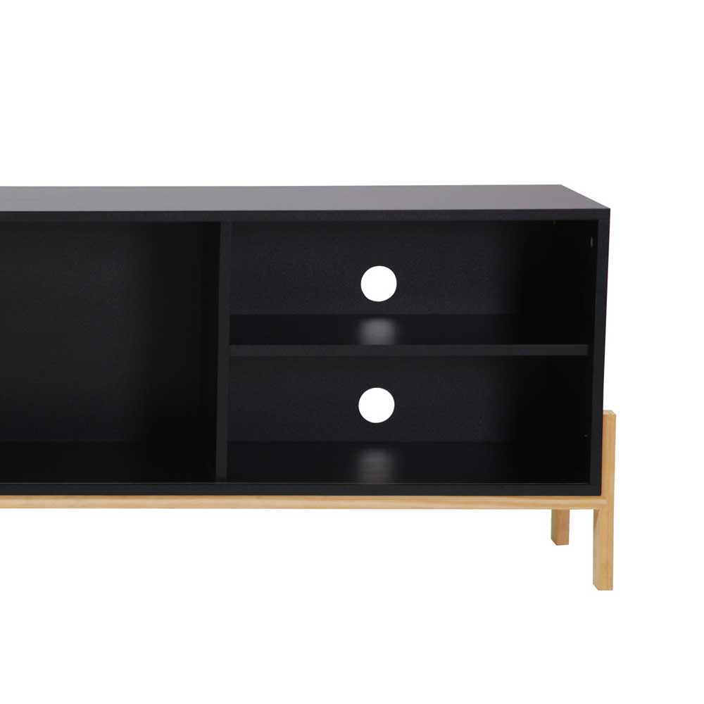 185x54x34 Moderner TV Unterschrank mit Schiebetür - Penanza