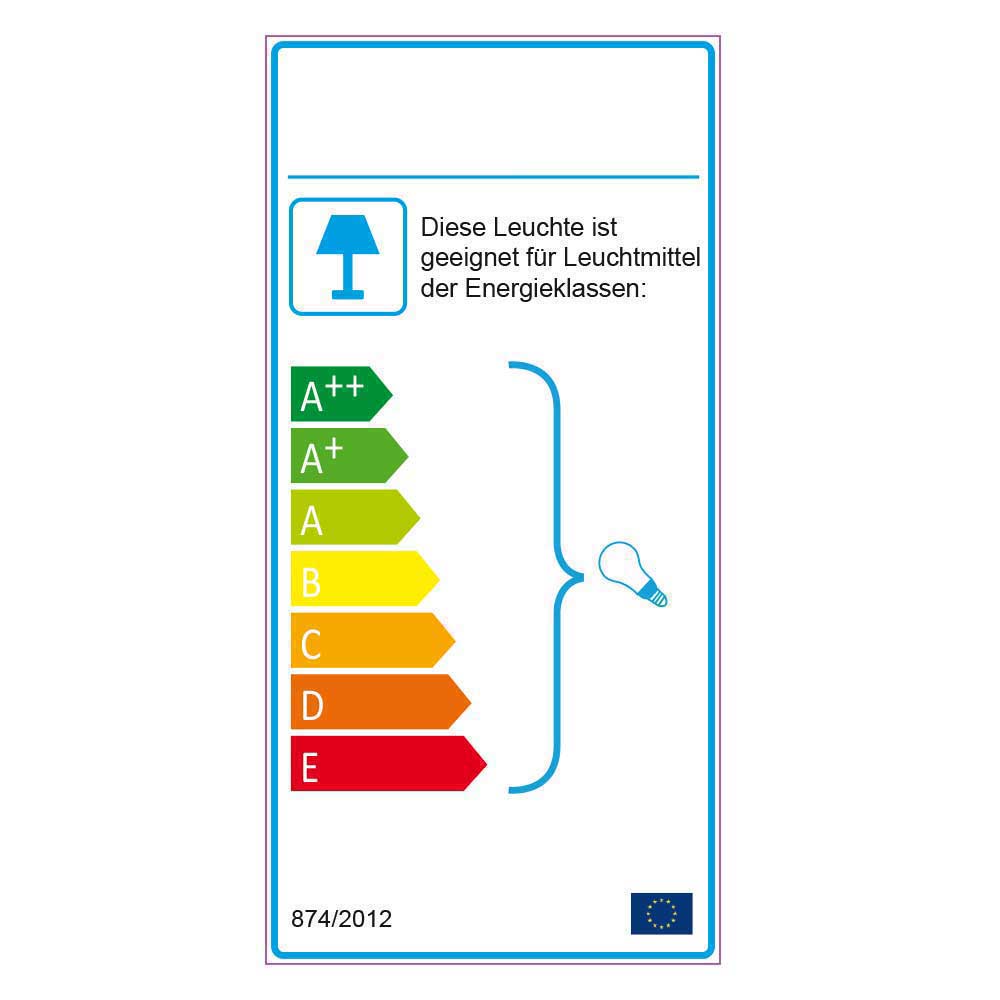 Transparenter Kronleuchter mit versetzten Lampen - Apel