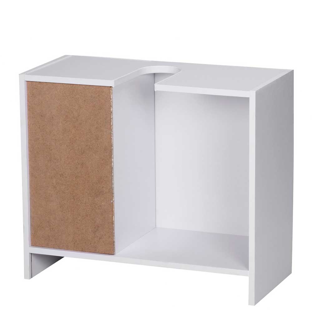 Waschbeckenschrank in Weiß 63 cm breit - Hank