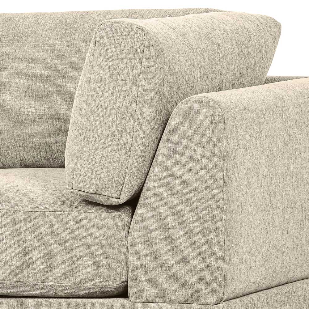 Modulsofa Eckelement in Beige - Guerrero