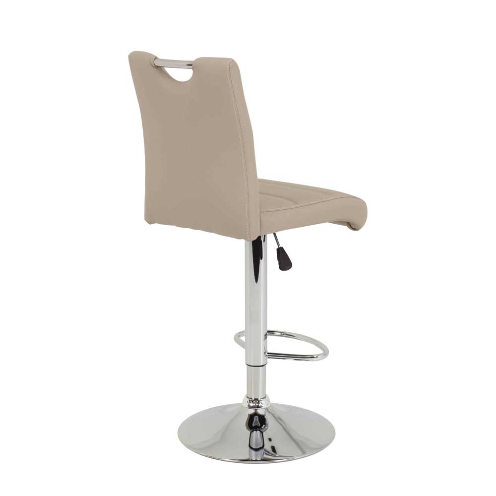 Tresenstuhl Retego in Beige (2er Set)