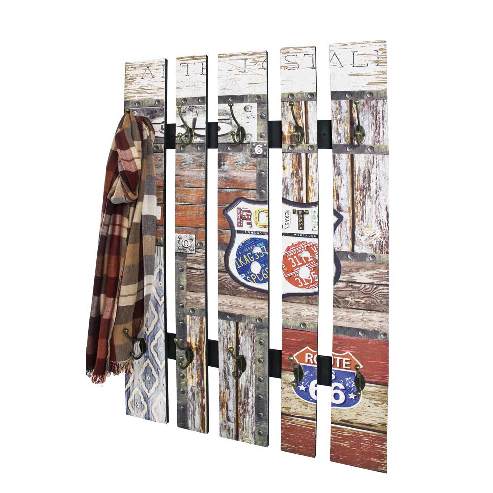 Ausgefallene Garderobe Lattena im ROUTE 66 Look