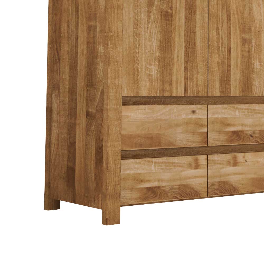 Wohnzimmer Sideboard Nadalia aus Wildeiche Massivholz