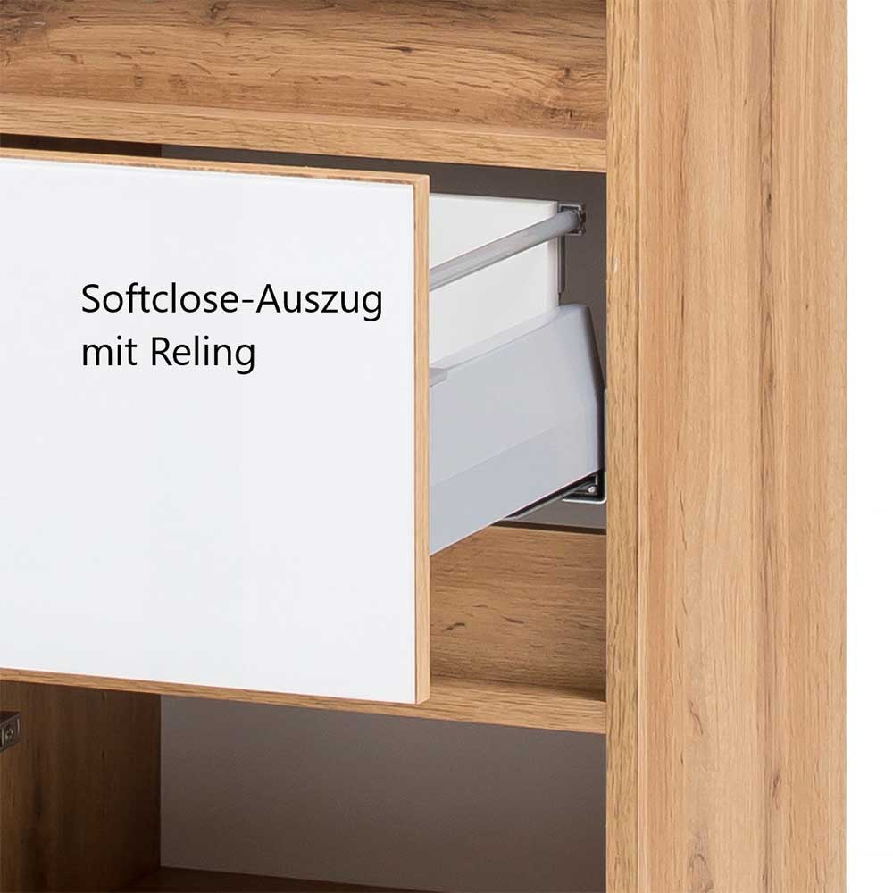 Waschtisch Möbel & Hochschrank Set - Vrendina (dreiteilig)