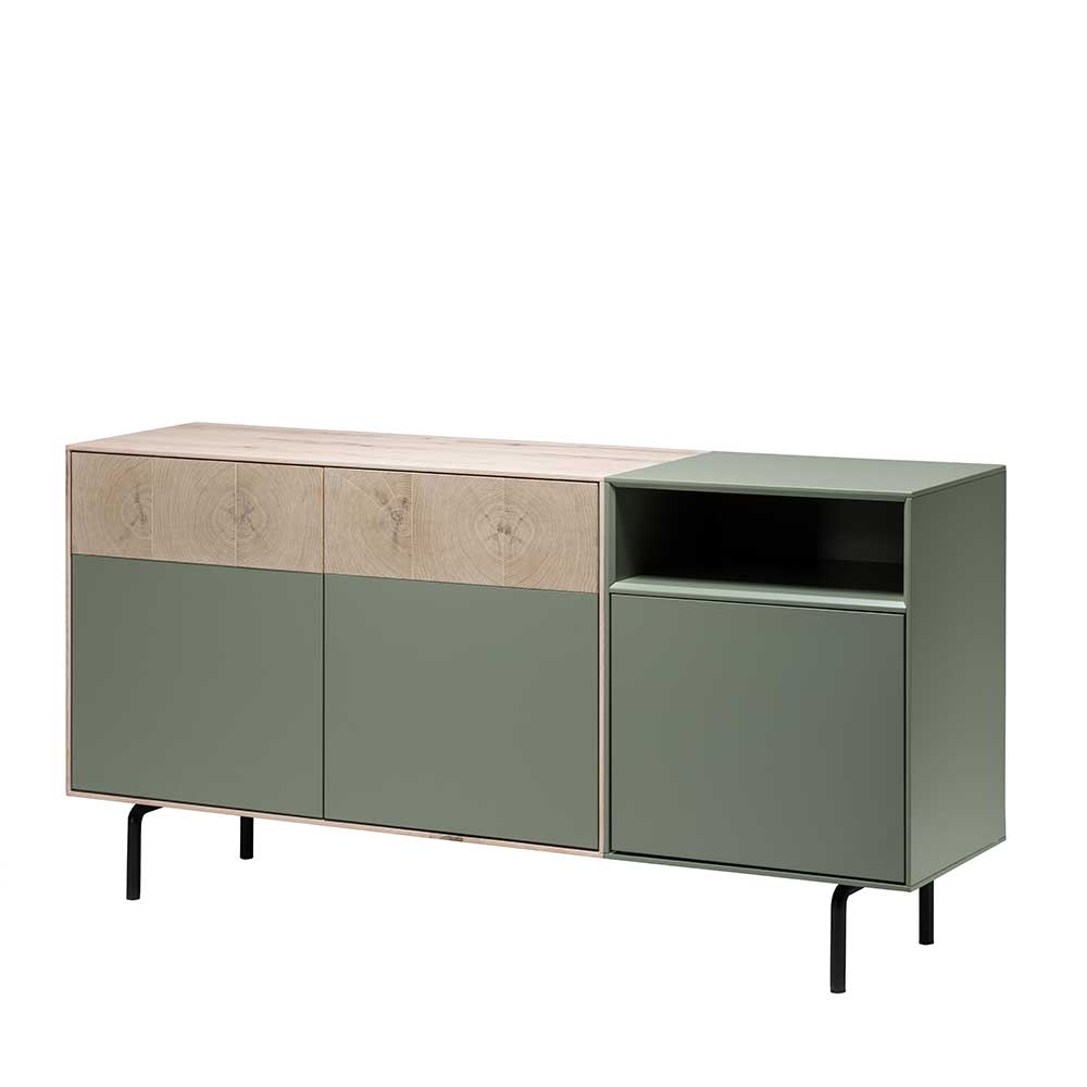 180x84x45 Design Sideboard zweifarbig - Ajevos