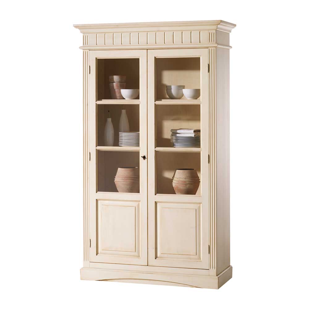 Vitrine Kulyna in Creme Vintage