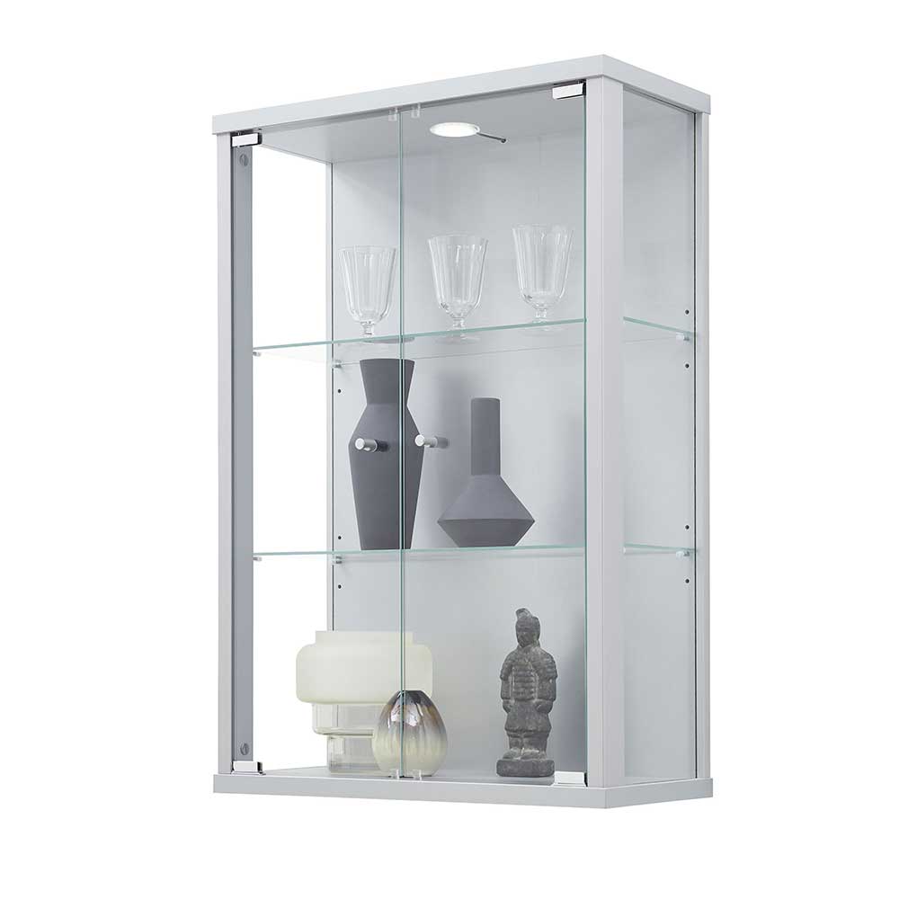 56x82x26 Hängevitrine in Silber - Furcias