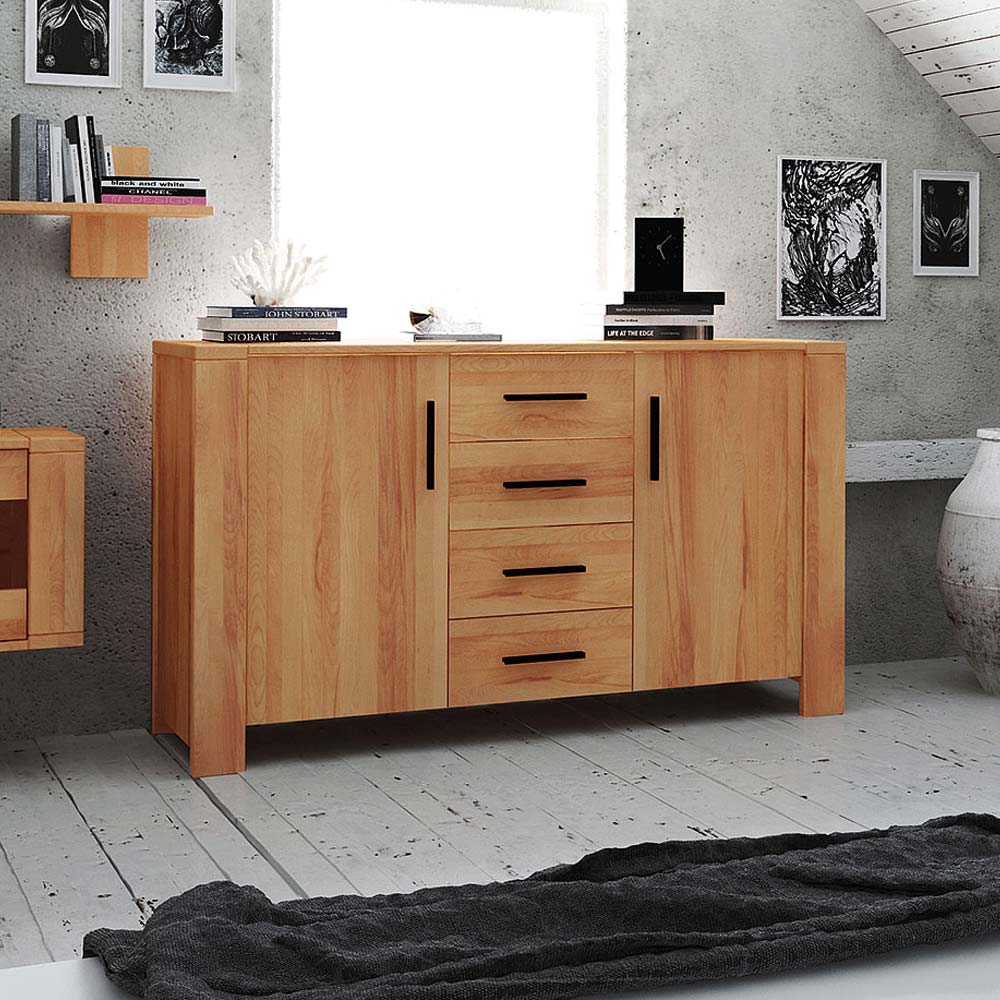 Kernbuche Sideboard Mosniak aus massiv geölt