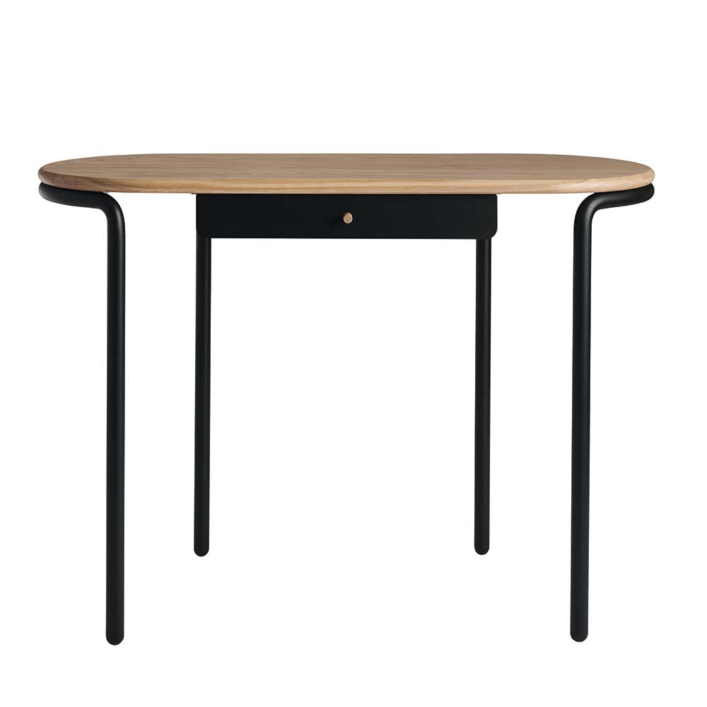 103x43 cm Design Schreibtisch in Eiche - Alba