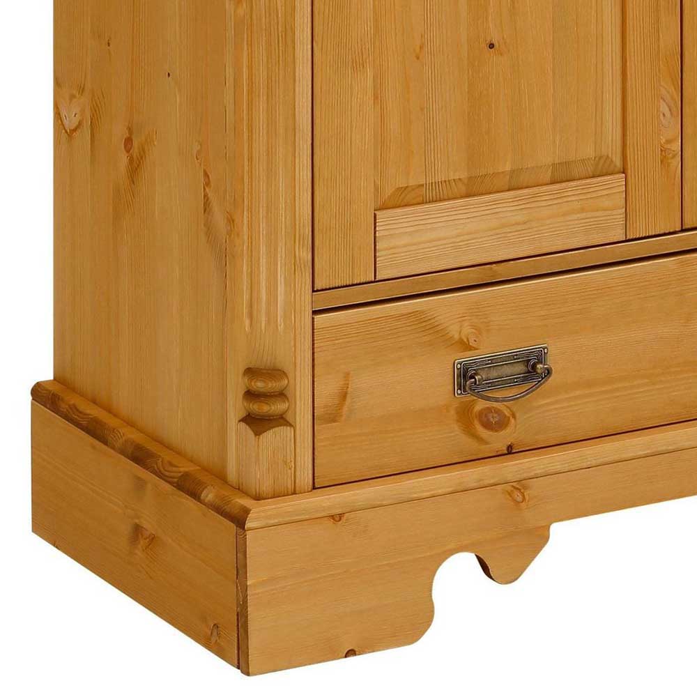 Landhaus Highboard & zwei Regale - Fausanda (dreiteilig)