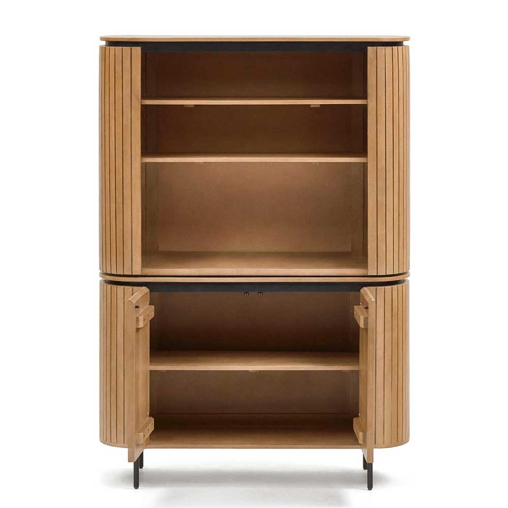 Ovales Highboard 120x170x45 cm - Ilvenda