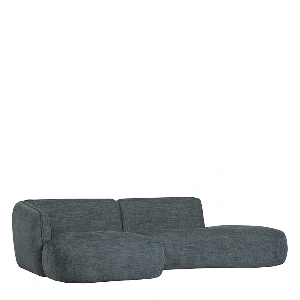 L-Sofa in Petrol Blau - Cristiano