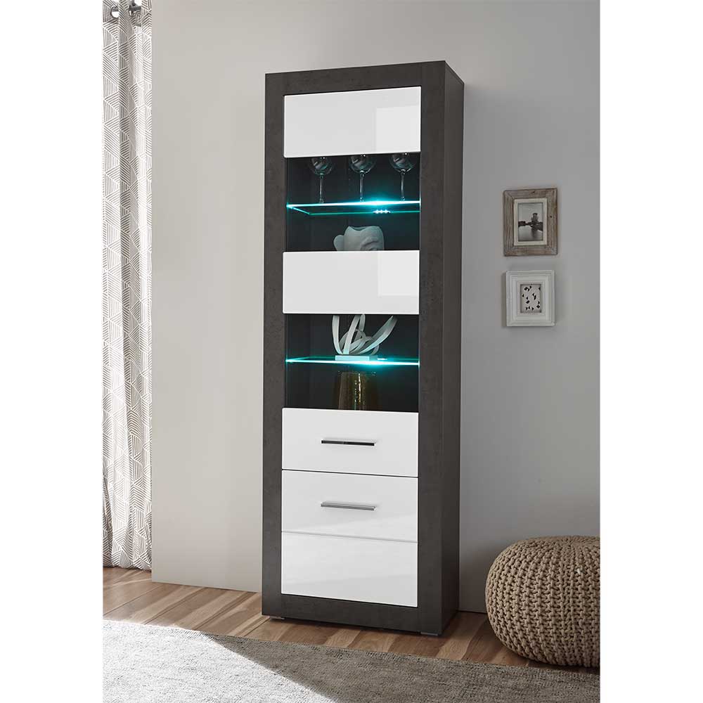 Wohnzimmer Schrank Set modern - Istensa I (zweiteilig)