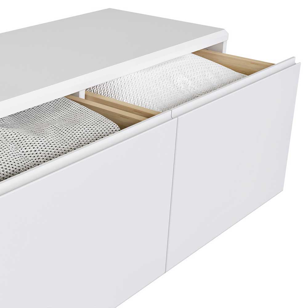 Flur Schrank & Lowboard & Spiegel Set - Oranias (dreiteilig)