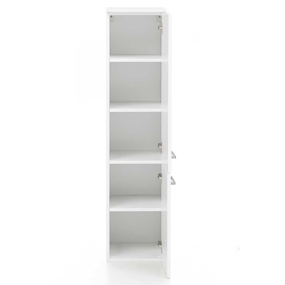 30x135x35 Bad Hochschrank für Stand- & Wandmontage - Anjunica