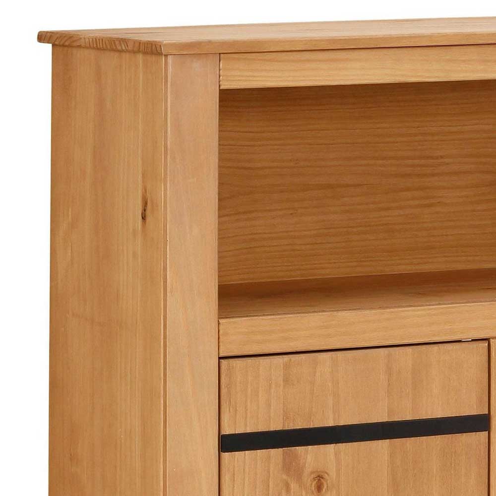 Modernes Country Style Highboard aus Kiefernholz - Olanja