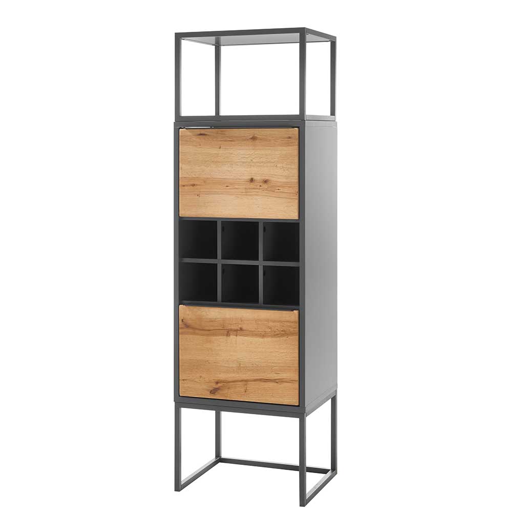 50x165x40 Barschrank mit sechs Flaschenfächern - Rajesvan