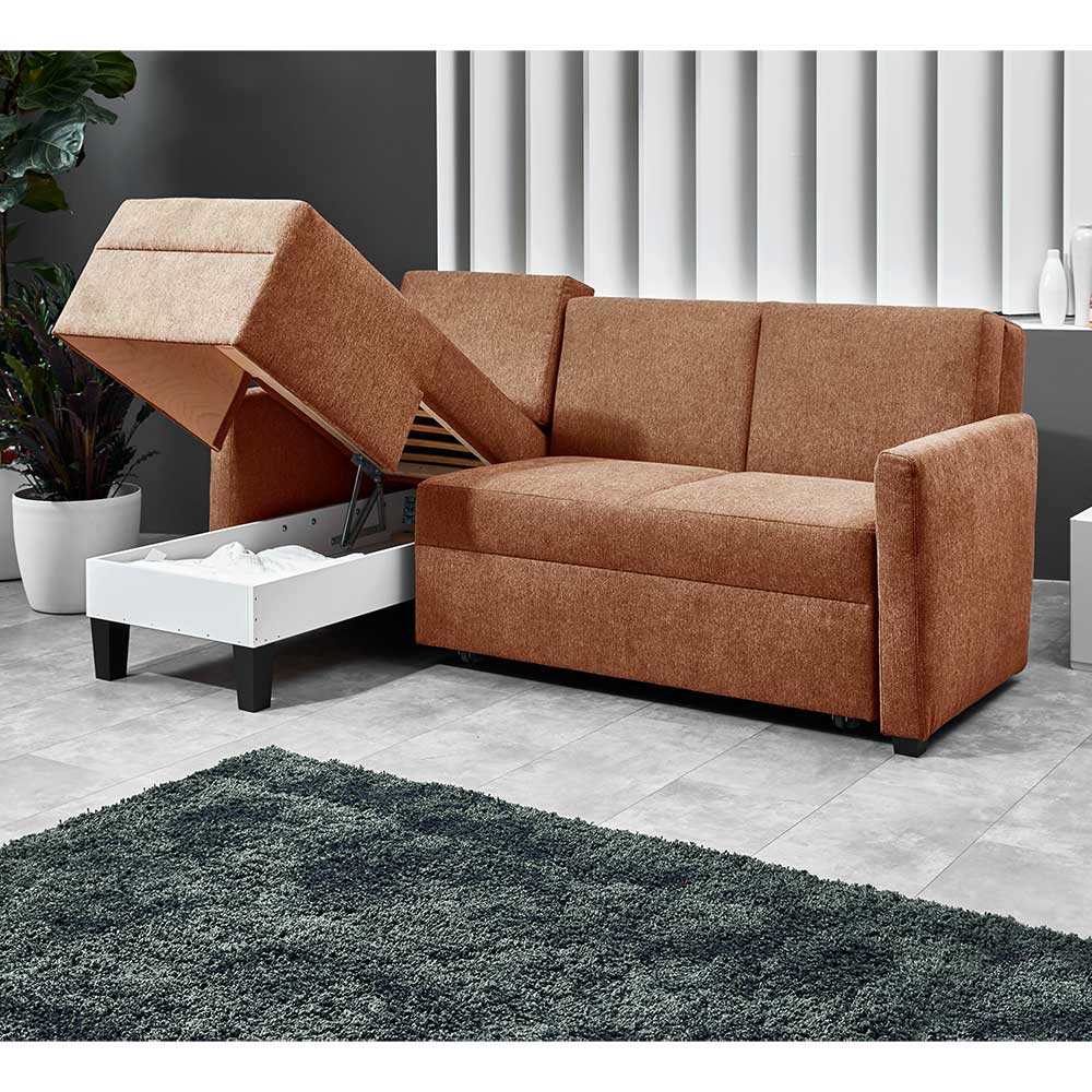 Wohnzimmer Sofaecke mit Schlaffunktion - Bosca