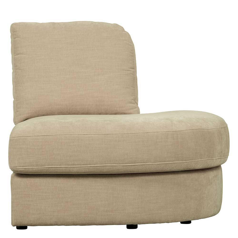 Zwei Elemente Modulsofa in Beige - Slagon