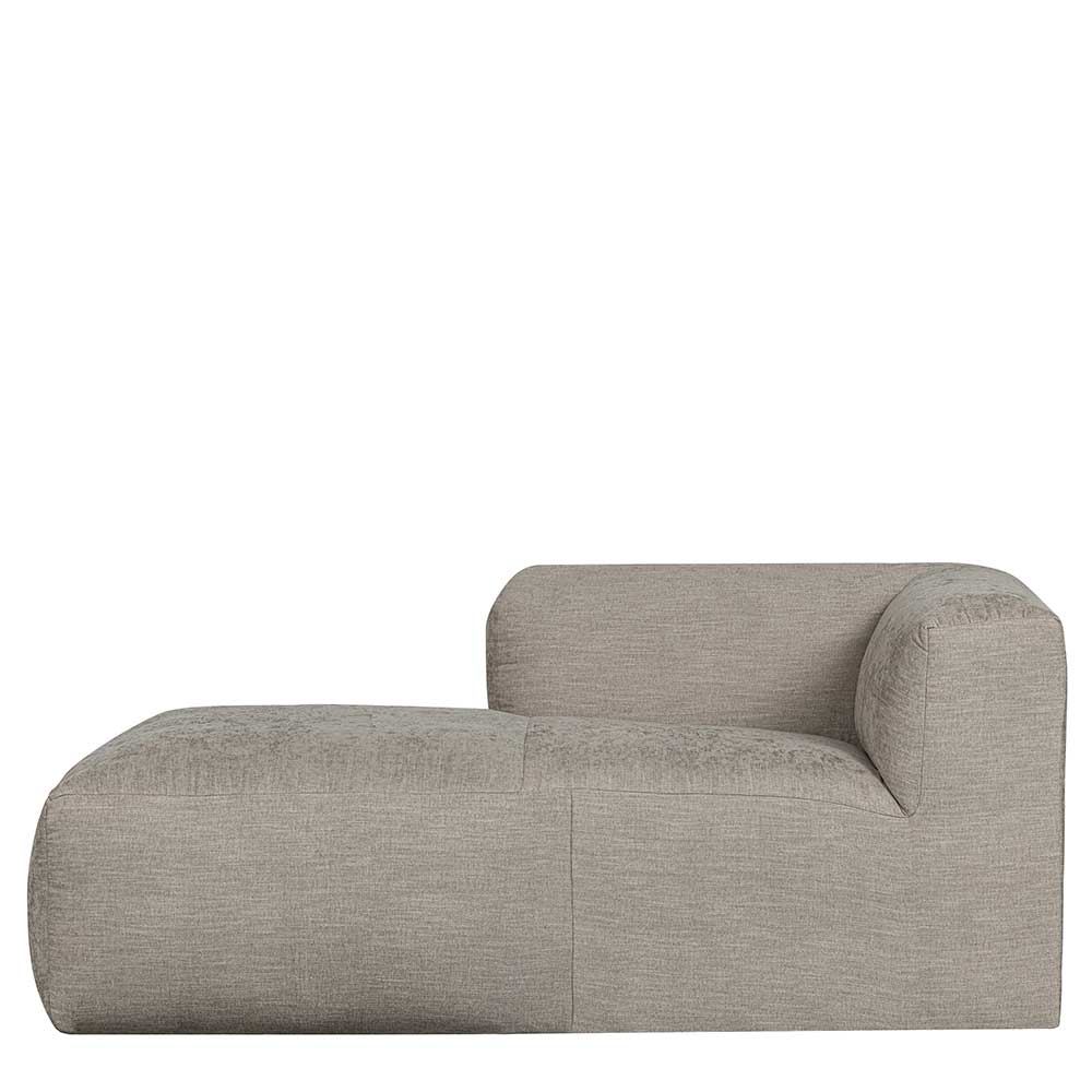 Modulsofa Lounge rechts in Beigegrau - Store