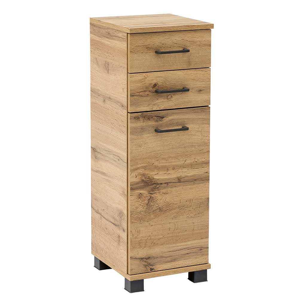 31x89x33 Günstiger Badschrank in Wildeiche Touchwood NB - Jessmi