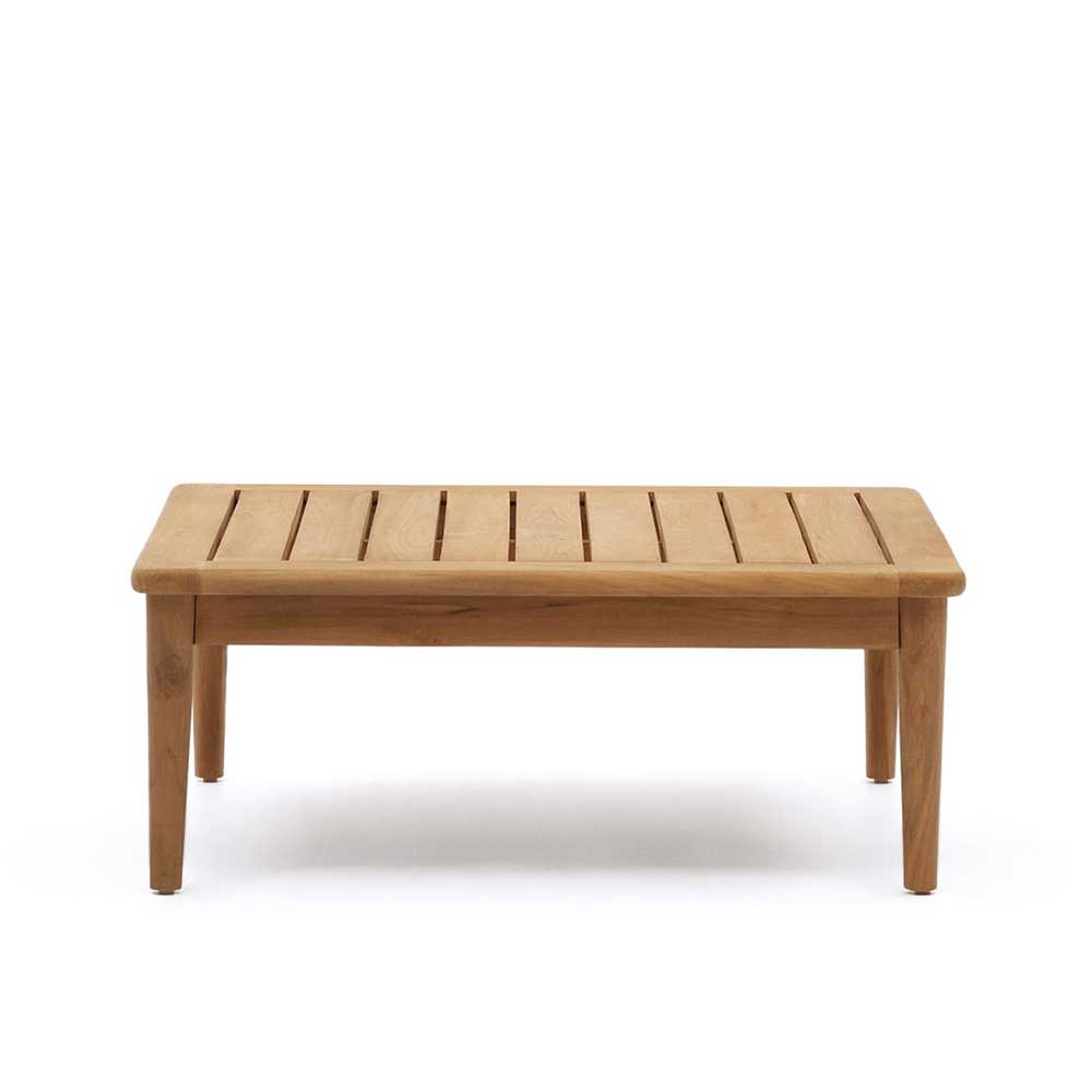 Niedriger Gartentisch Couchtisch aus Teak - Palm