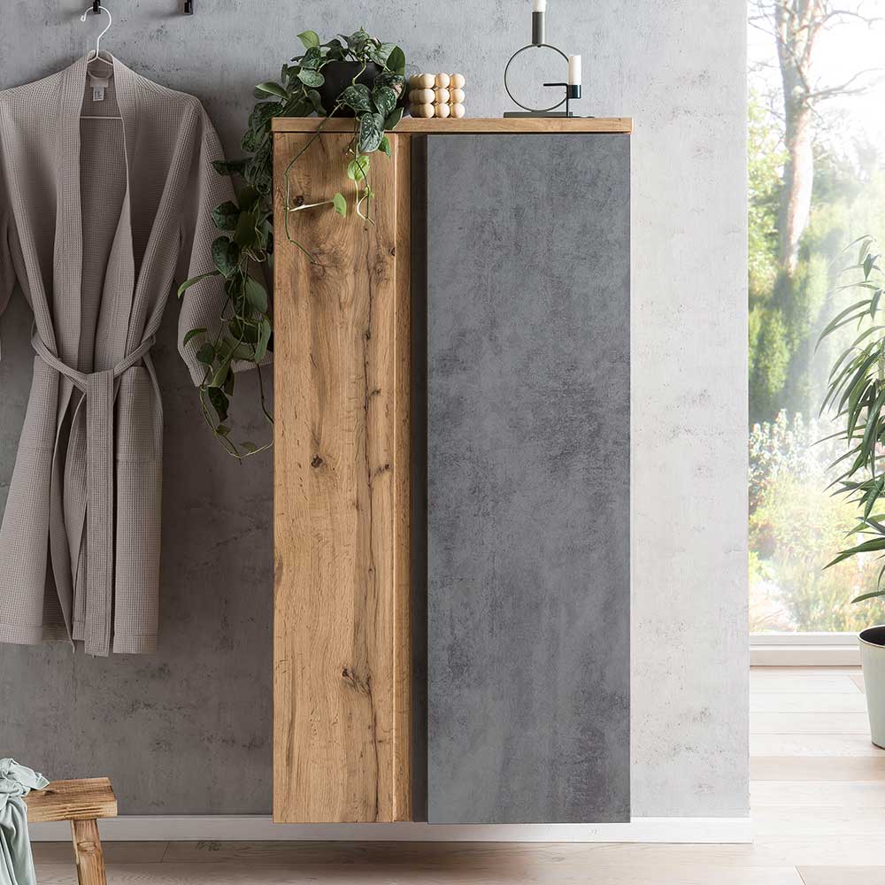 Mittelgroßer Badschrank - 65x135x35 cm - Mia