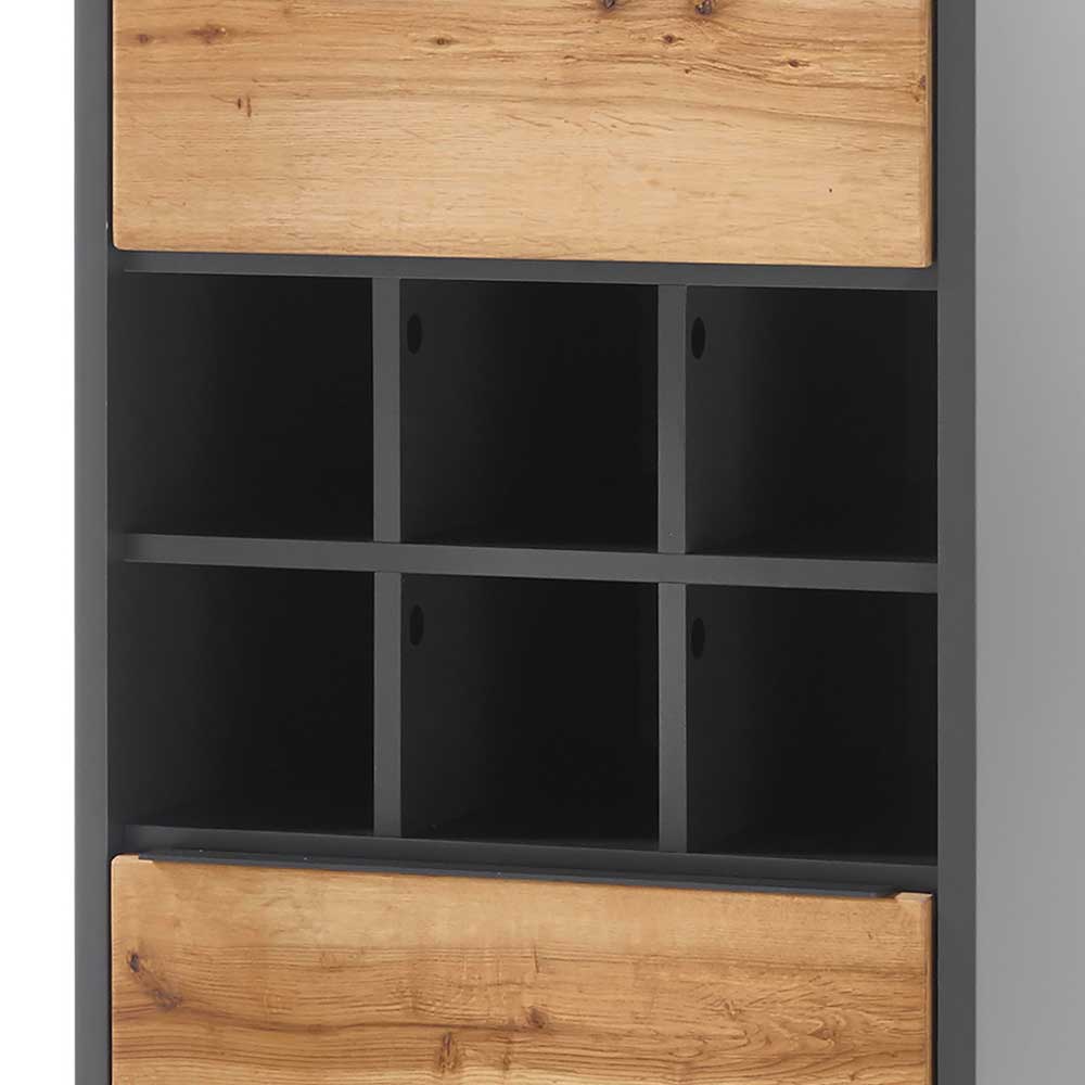 50x165x40 Barschrank mit sechs Flaschenfächern - Rajesvan