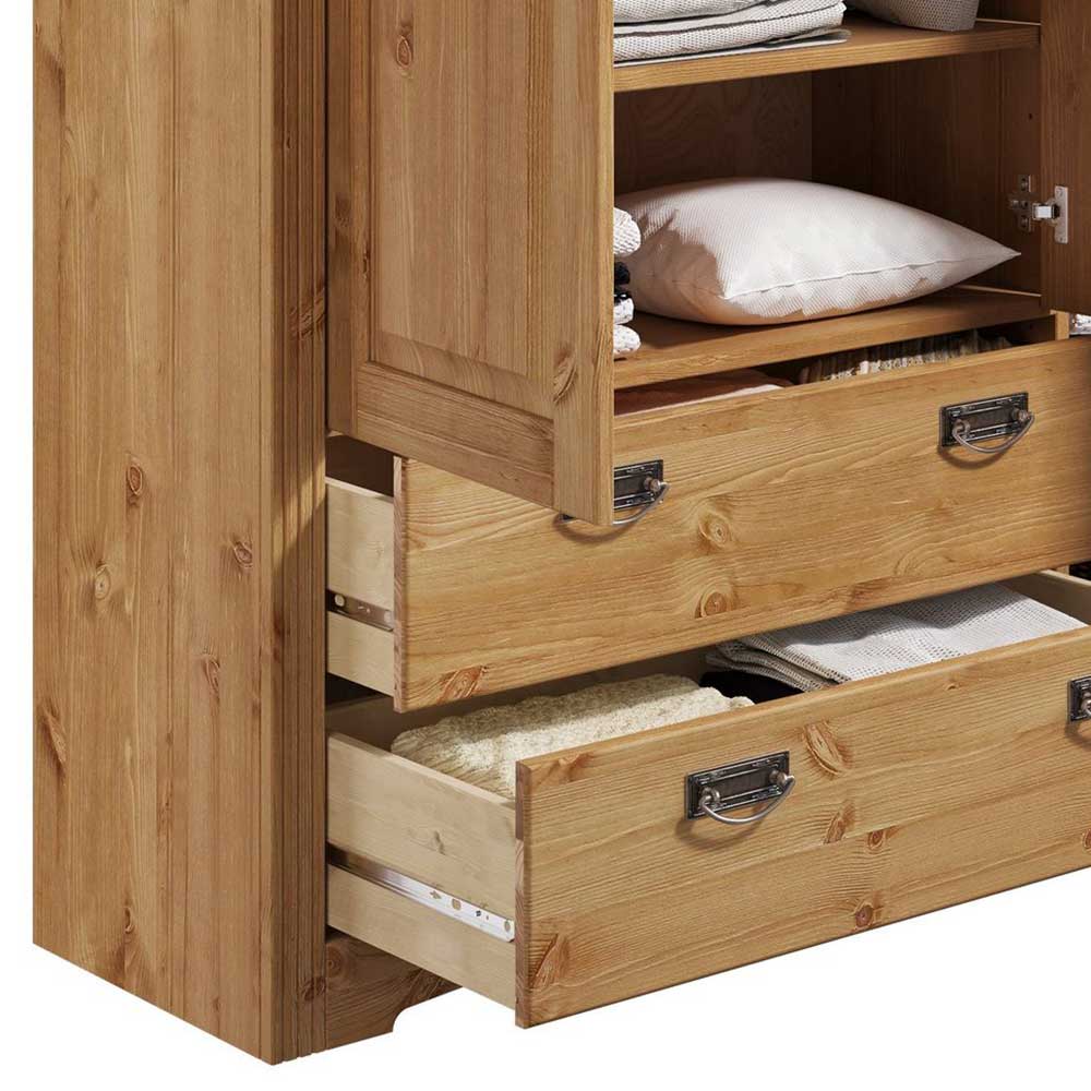 Breiter Wäscheschrank 133x132x39 cm - Vocoja