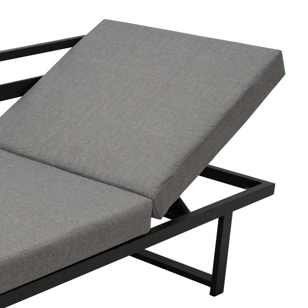 Funktionelles Gartensofa Liege aus Alu - Curedo