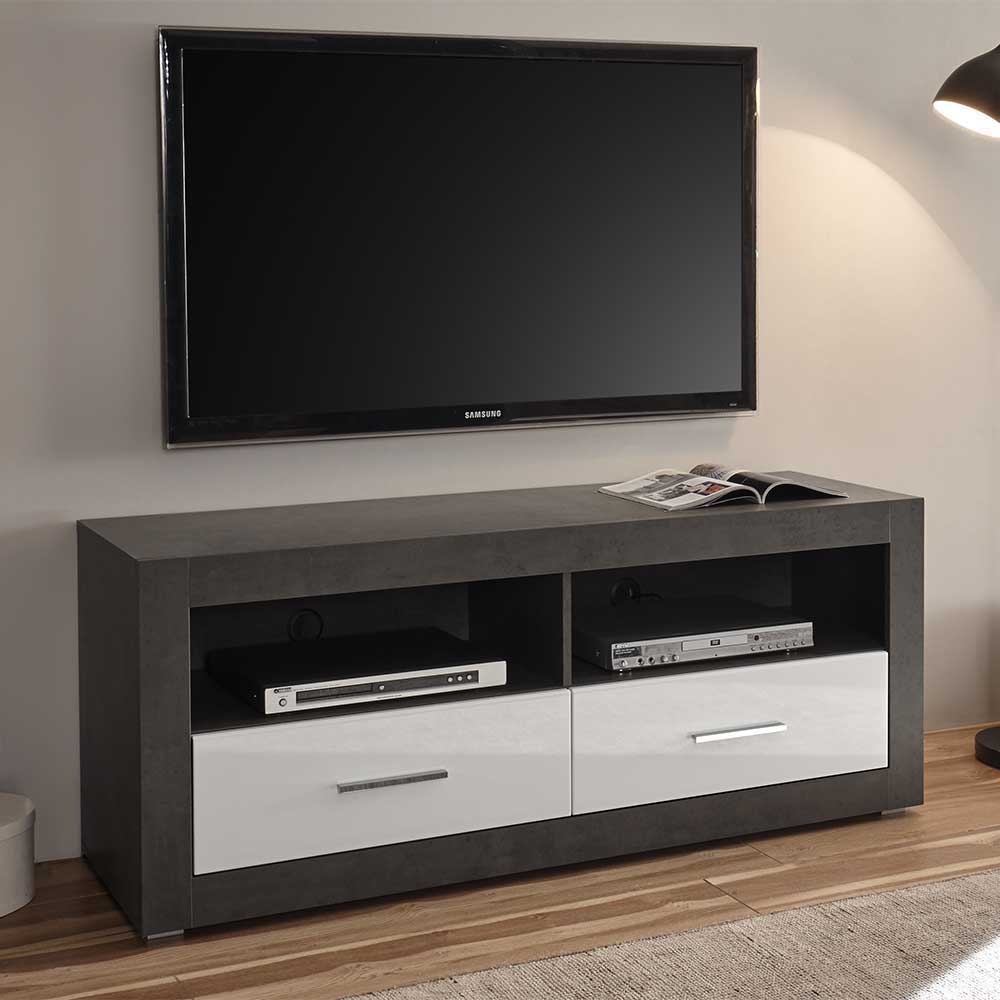 250cm breite TV Wohnwand modern - Istensa I (dreiteilig)