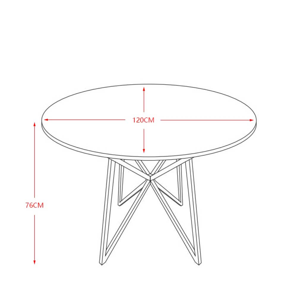 Designer Esstisch aus Sinterstein - Dunja