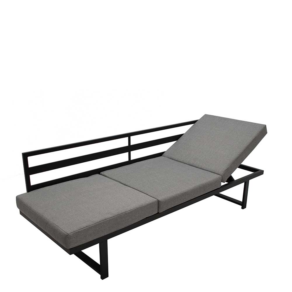 Funktionelles Gartensofa Liege aus Alu - Curedo