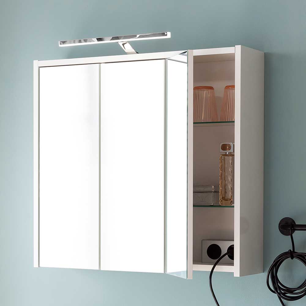 Bad Spiegelschrank - 65 cm oder 75 cm oder 94 cm breit - Vera