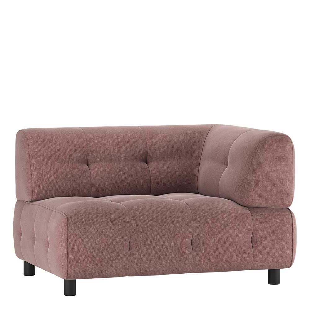 Modulsofa Ecke rechts in Mauve Stoff - Charin