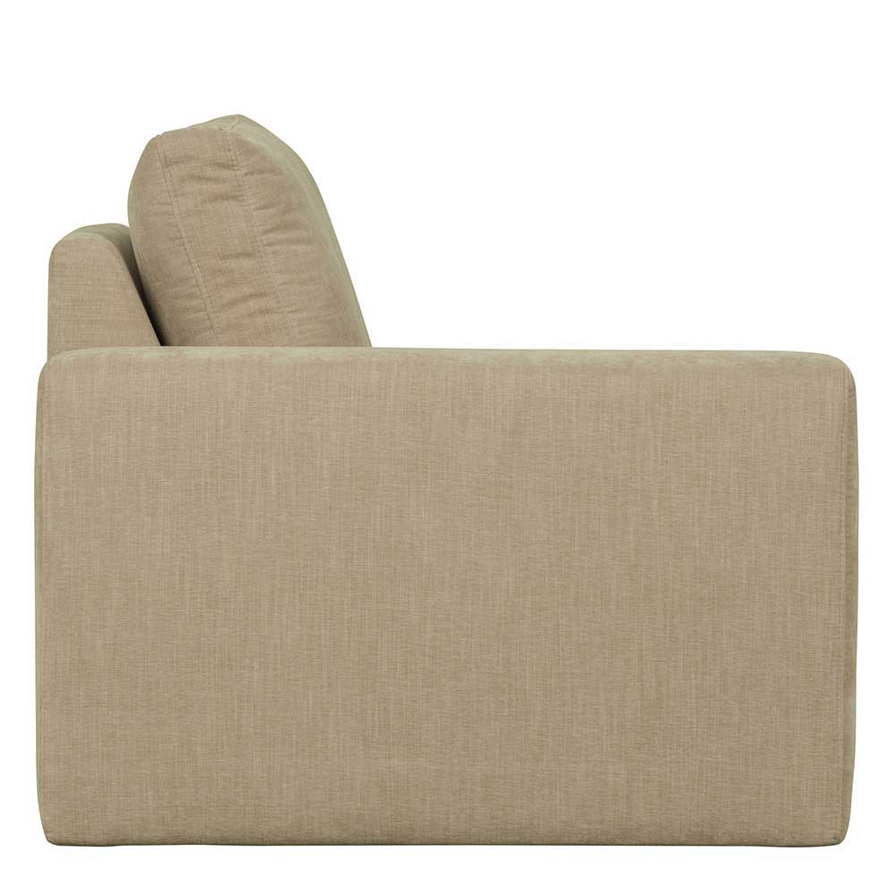 Zwei Elemente Modulsofa in Beige - Slagon