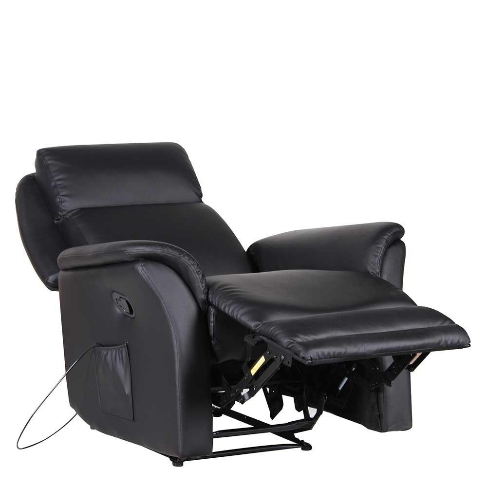 Moderner TV Massagesessel in Schwarz - Bogor