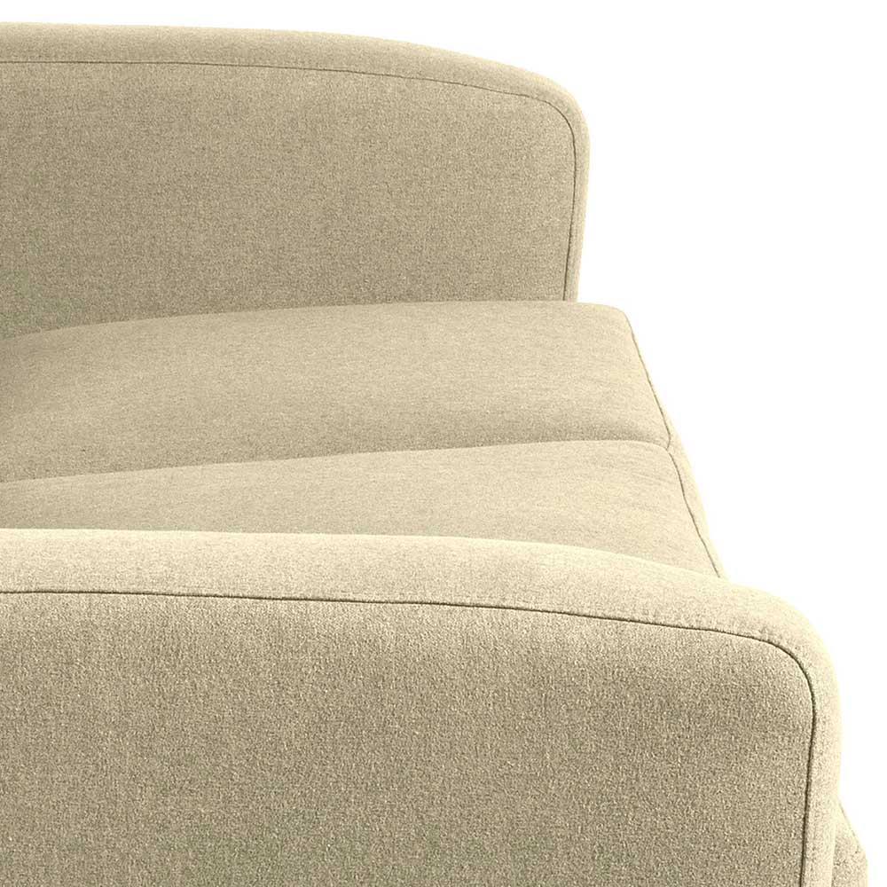 Bettcouch in Beige Microfaser - Vilarila