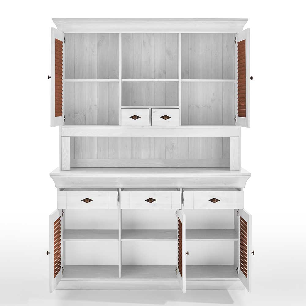 Country Style Buffetschrank zweifarbig - Chako