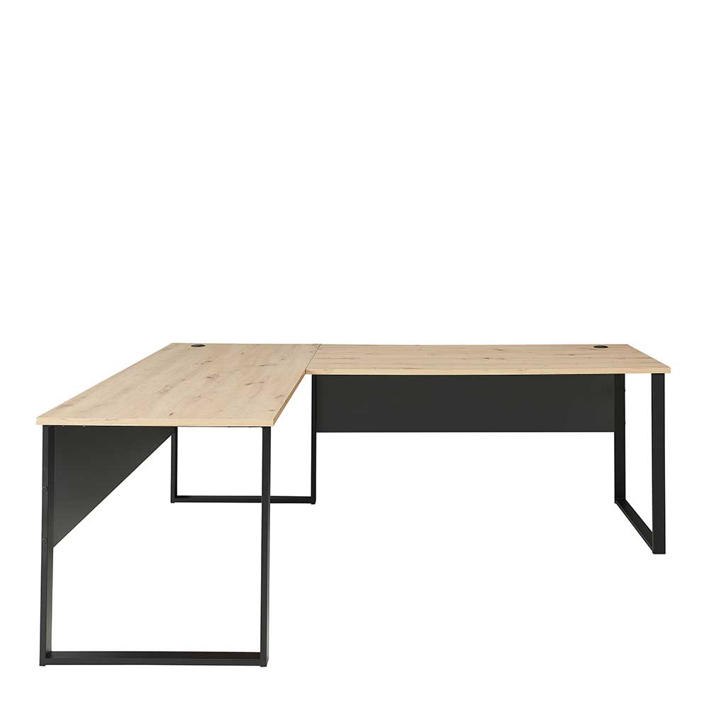 Winkel-Schreibtisch 223x77x170 cm - Kuetra