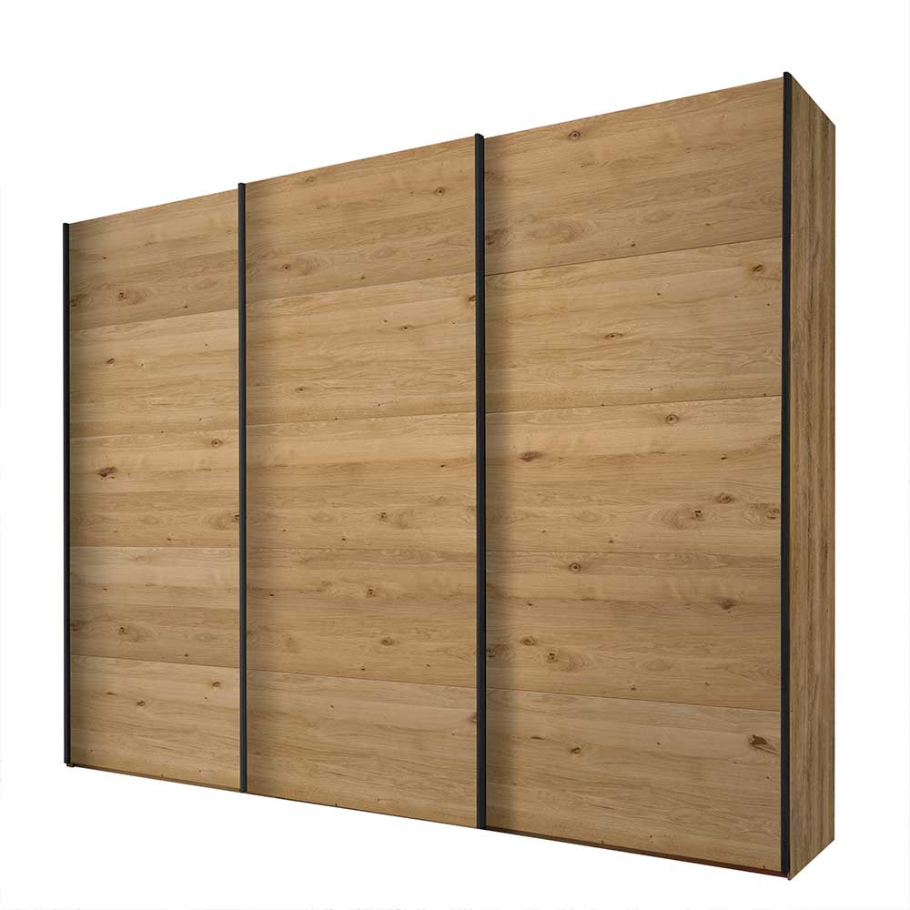 Schwebetürenschrank 300 cm breit - 3-türig - Siestago